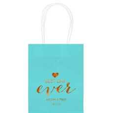 Best Day Ever with Heart Mini Twisted Handled Bags