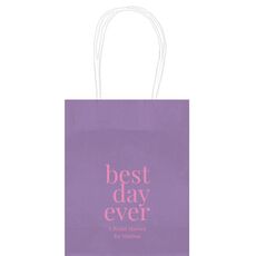 Best Day Ever Big Word Mini Twisted Handled Bags