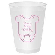 Baby Onesie Shatterproof Cups
