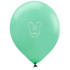 Baby Onesie Latex Balloons