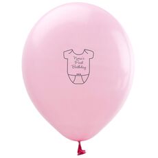 Baby Onesie Latex Balloons