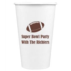 Football Paper Coffee Cups