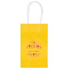 Balloons and Streamers Medium Twisted Handled Bags
