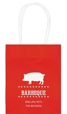 BBQ Pig Mini Twisted Handled Bags