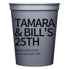 Create Your Own Headline Stadium Cups