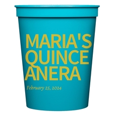 Create Your Own Headline Stadium Cups