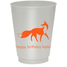 Fox Colored Shatterproof Cups