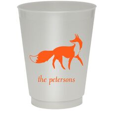 Fox Colored Shatterproof Cups
