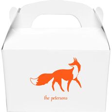 Fox Gable Favor Boxes