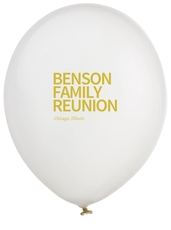 Create Your Own Headline Latex Balloons