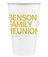 Create Your Own Headline Paper Coffee Cups