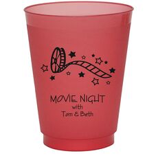 Film Reel Colored Shatterproof Cups