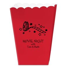 Film Reel Mini Popcorn Boxes