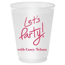 Fun Let's Party Shatterproof Cups