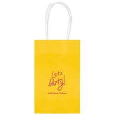 Fun Let's Party Medium Twisted Handled Bags