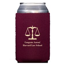 Scales of Justice Collapsible Koozies