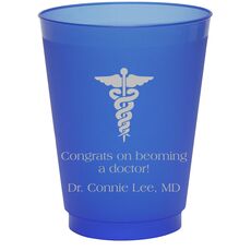 Medical Symbol Colored Shatterproof Cups