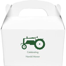 Tractor Gable Favor Boxes