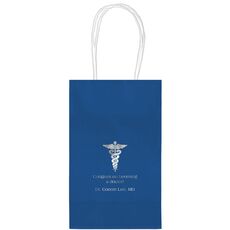 Medical Symbol Medium Twisted Handled Bags