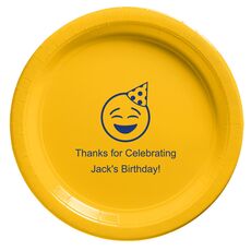 Party Hat Emoji Paper Plates