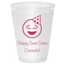 Party Hat Emoji Shatterproof Cups