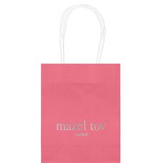 Big Word Mazel Tov Mini Twisted Handled Bags
