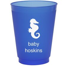 Seahorse Colored Shatterproof Cups