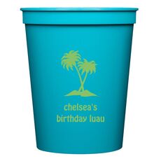 Palm Trees Stadium Cups