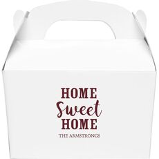Home Sweet Home Gable Favor Boxes