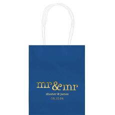 Happy Mr & Mr Mini Twisted Handled Bags