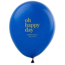 Oh Happy Day Latex Balloons
