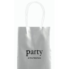 Big Word Party Mini Twisted Handled Bags