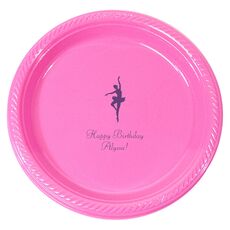 Prima Ballerina Plastic Plates
