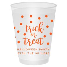 Confetti Dots Trick or Treat Shatterproof Cups