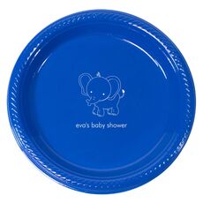 Sweet Elephant Plastic Plates
