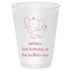 Sweet Elephant Shatterproof Cups