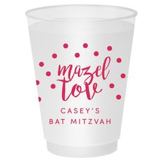 Confetti Mazel Tov Shatterproof Cups