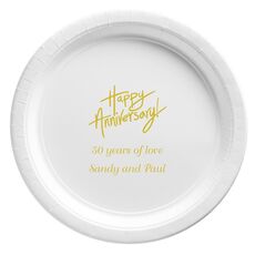 Fun Happy Anniversary Paper Plates