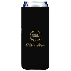 50th Wreath Collapsible Slim Huggers