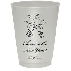 Toasting Wine Glasses Colored Shatterproof Cups