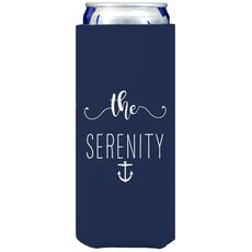 Family Anchor Collapsible Slim Koozies