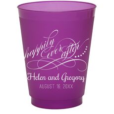 Happily Ever After Colored Shatterproof Cups
