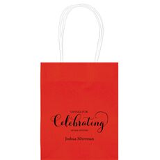 Thanks For Celebrating Any Event Mini Twisted Handled Bags