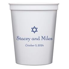 Little Star of David Stadium Cups