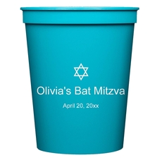 Little Star of David Stadium Cups