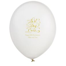 Whimsy Best Day Ever Latex Balloons