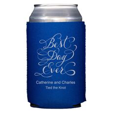 Whimsy Best Day Ever Collapsible Koozies