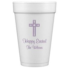 Cross Inspiration Styrofoam Cups