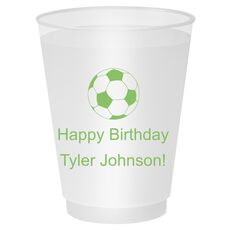 Soccer Ball Shatterproof Cups