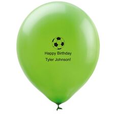 Soccer Ball Latex Balloons